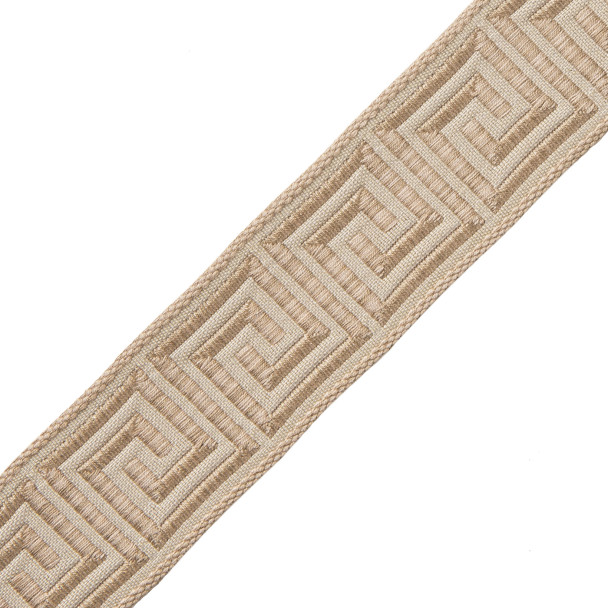 1 3/8&quot; ARISTOTLE GREEK KEY / 16 NATURAL